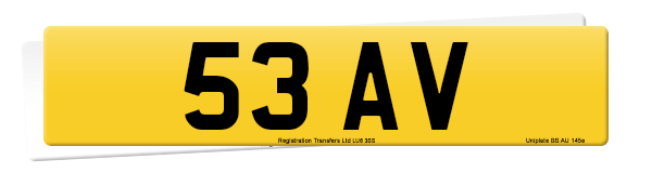 Registration 53 AV