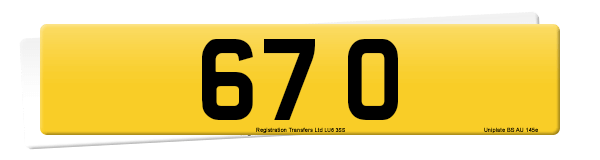 Registration 67 O