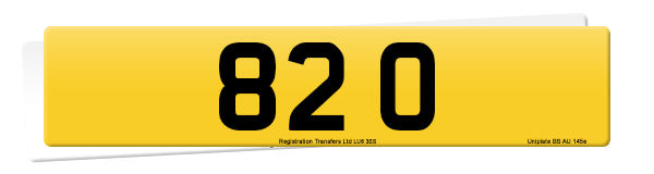 Registration 82 O
