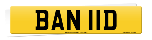Registration BAN 11D
