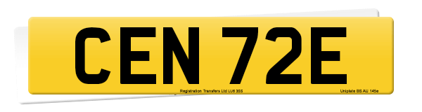 Registration CEN 72E