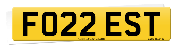 Registration FO22 EST