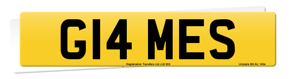 Registration G14 MES