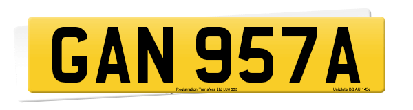 Registration GAN 957A