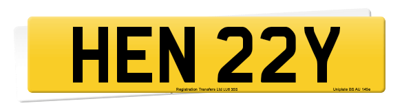 Registration HEN 22Y