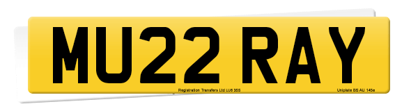 Registration MU22 RAY