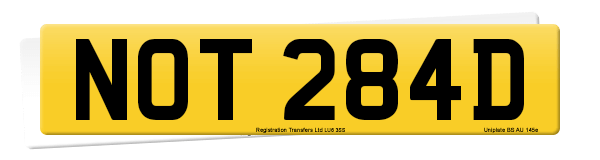 Registration NOT 284D