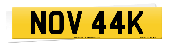 Registration NOV 44K