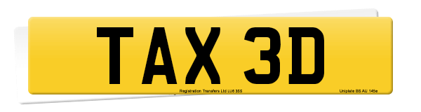 Registration TAX 3D