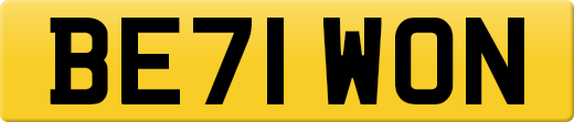 BE71WON