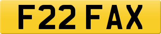 F22FAX