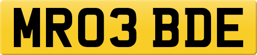 MR03BDE