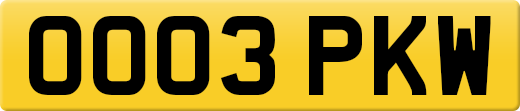 OO03PKW