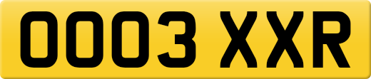 OO03XXR
