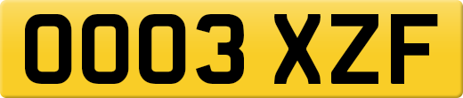 OO03XZF