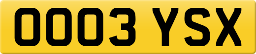 OO03YSX