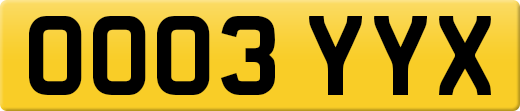 OO03YYX