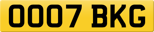 OO07BKG