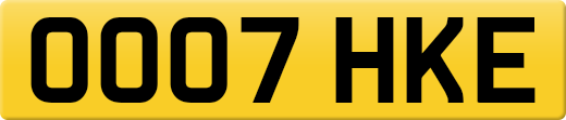 OO07HKE