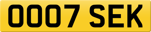 OO07SEK