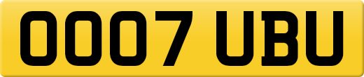 OO07UBU