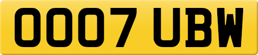 OO07UBW