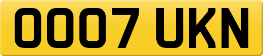 OO07UKN