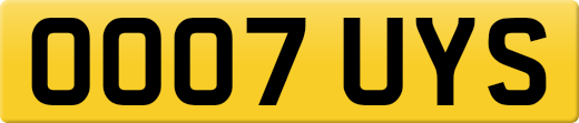 OO07UYS