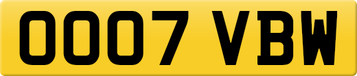 OO07VBW