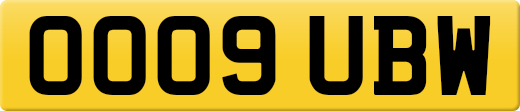 OO09UBW