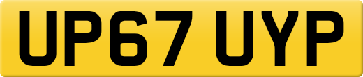 UP67UYP