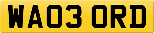WA03ORD