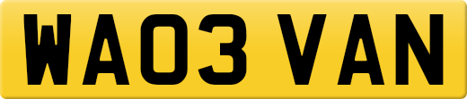 WA03VAN