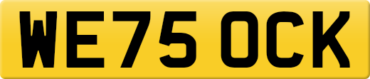 WE75OCK