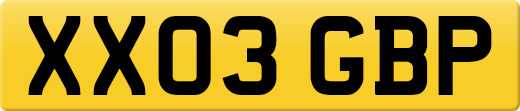 XX03GBP