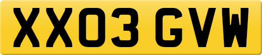 XX03GVW