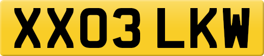XX03LKW