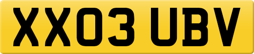 XX03UBV