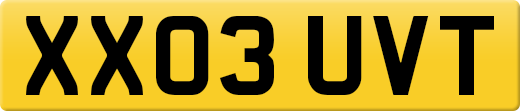 XX03UVT