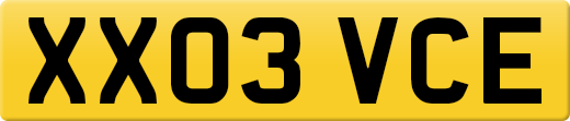 XX03VCE