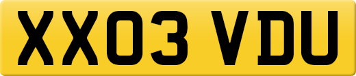 XX03VDU
