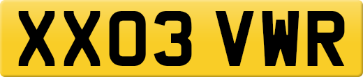 XX03VWR