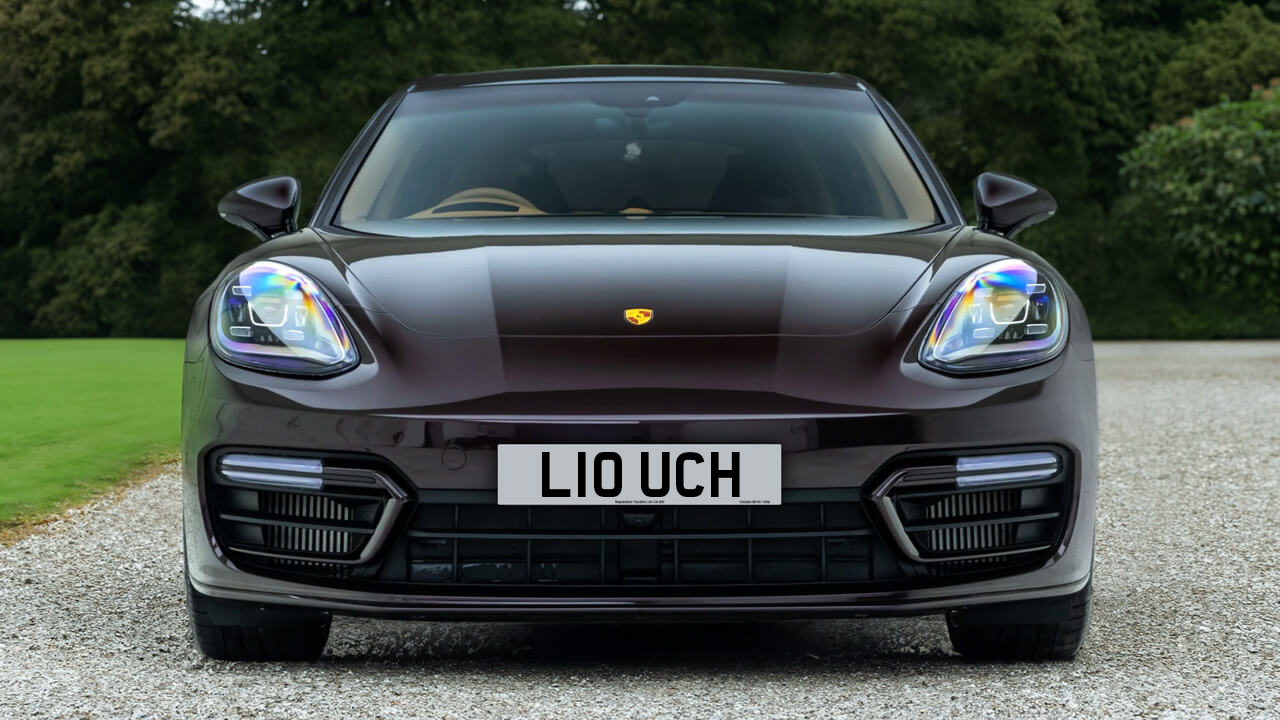 Car displaying the registration mark L10 UCH