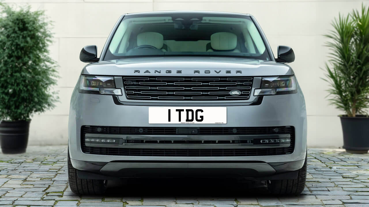 Turquoise Rover S Reg 1 TDG: an outstanding prestige registration from Regtransfers